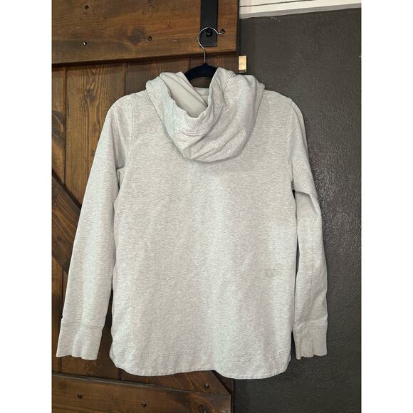 Lululemon grey cowl neck hoodie women’s 6 - Picture 3 of 5